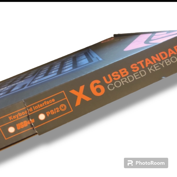 Never Used Mixie X6 USB Standard Corded Keyboard - Picture 6 of 7